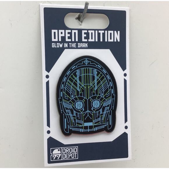 Disney Parks Pin Star Wars C-3PO Galaxy's Edge Droid Depot C3PO OE Trading Pin - Picture 3 of 4